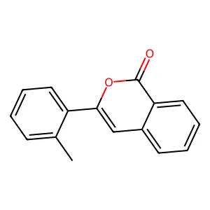 3-(2-Tolyl)-1H-2-benzopyran-1-one structure