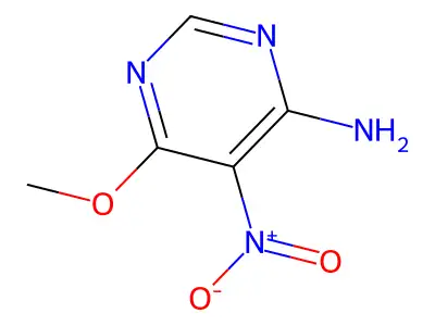 6-Methoxy-5-nitropyrimidin-4-amine structure