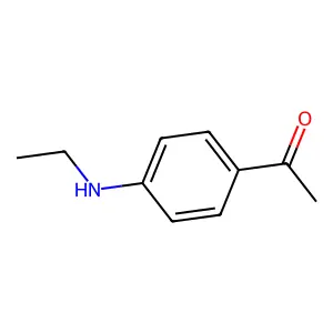 4-acetyl-N-ethylaniline structure