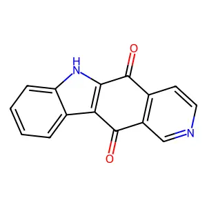 5H-Pyrido[4,3-b]carbazole-5,11(6H)-dione structure