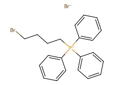 (4-Bromobutyl)triphenylphosphanium bromide structure