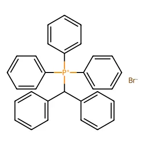 Phosphonium, (diphenylmethyl)triphenyl-, bromide structure