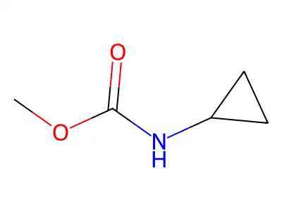 Methyl cyclopropylcarbamate structure