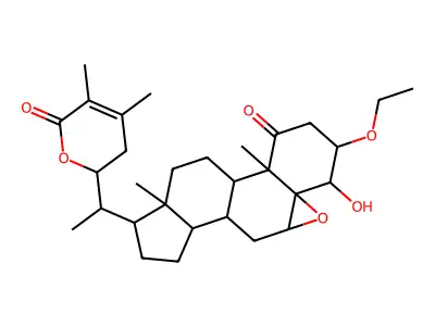 DIHYDROWITHAFERIN-A,3- structure