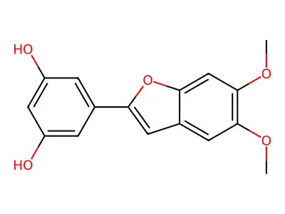 5-(5,6-Dimethoxy-2-benzofuranyl)-1,3-benzenediol structure