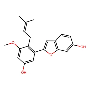 Moracin I structure