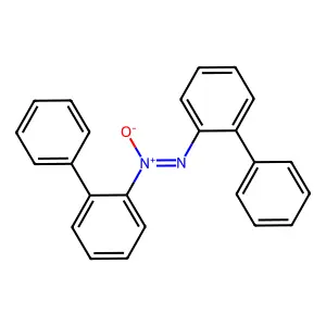 Oxido-(2-phenylphenyl)-(2-phenylphenyl)iminoazanium structure