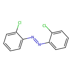 Diazene, 1,2-bis(2-chlorophenyl)- structure