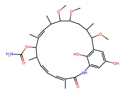 Macbecin II structure