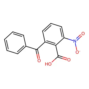 2-Benzoyl-6-nitrobenzoic acid structure