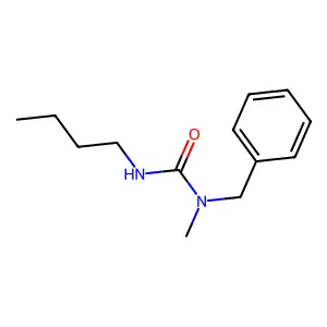N-Benzyl-N'-butyl-N-methylurea structure