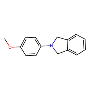 1H-Isoindole, 2,3-dihydro-2-(4-methoxyphenyl)- structure