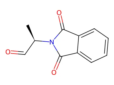2-(1,3-dioxo-2,3-dihydro-1H-isoindol-2-yl)propanal structure
