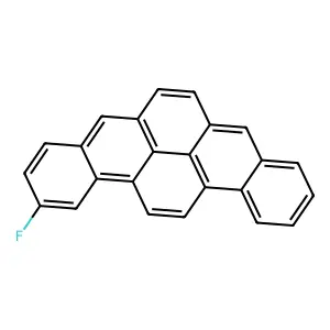 2-Fluorobenzo(a,i)pyrene structure