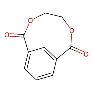 3,6-Dioxabicyclo(6.3.1)dodeca-1(12),8,10-triene-2,7-dione structure