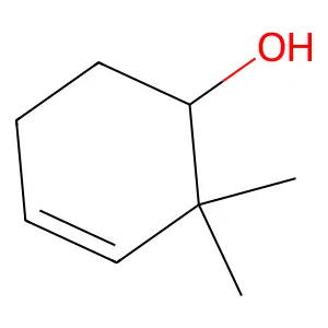 2,2-Dimethyl-3-cyclohexen-1-ol structure