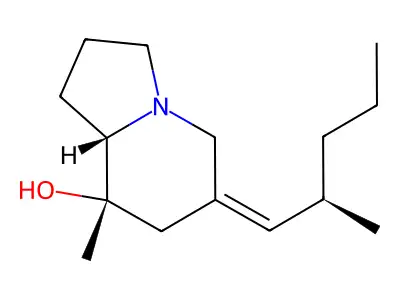 Pumiliotoxin 237A structure
