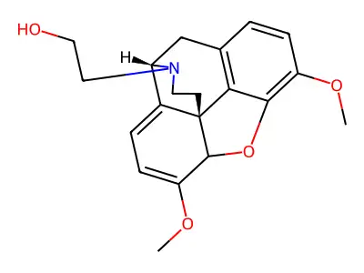 N-2-Hydroxyethylnorthebaine structure