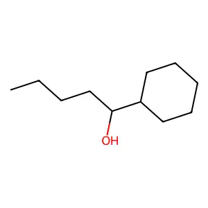 Cyclohexanepentanol structure