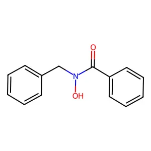 Benzamide, N-hydroxy-N-(phenylmethyl)- structure
