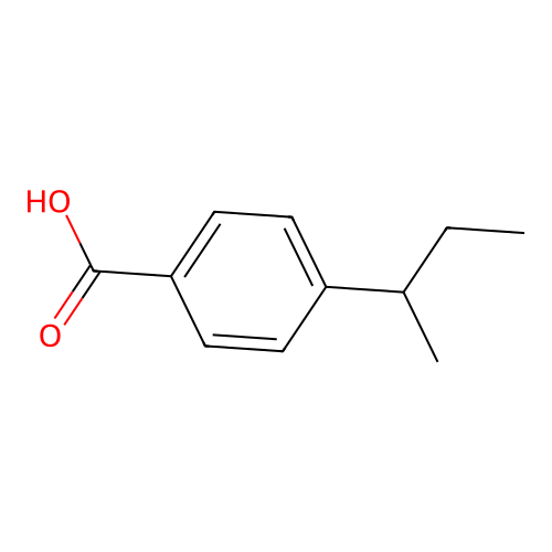 4-(Butan-2-yl)benzoic acid structure
