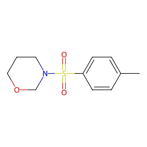 3-(Toluene-4-sulfonyl)-[1,3]oxazinane structure