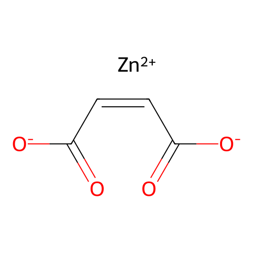 Maleic acid zinc salt structure