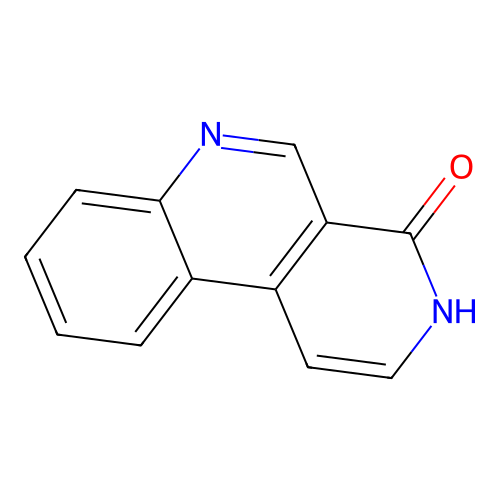 Benzo(c)(2,7)naphthyridin-4(3H)-one structure