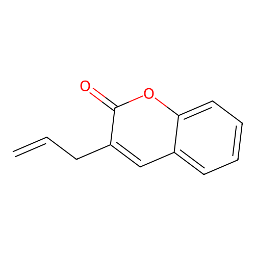 Allylcoumarin structure