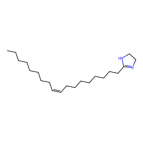 1H-Imidazole, 4,5-dihydro-2-(9Z)-9-octadecenyl- structure