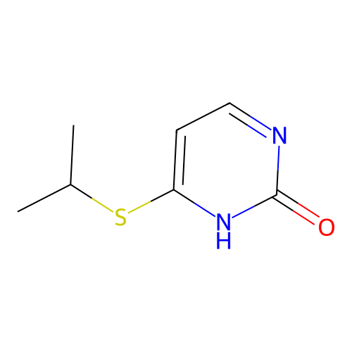 4-Isopropylthiouracil structure