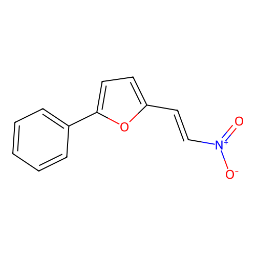 2-(2-Nitrovinyl)-5-phenylfuran structure