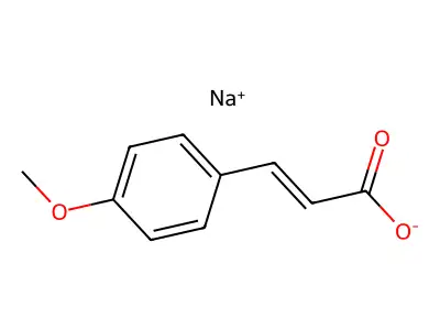 4-Methoxycinnamic Acid structure