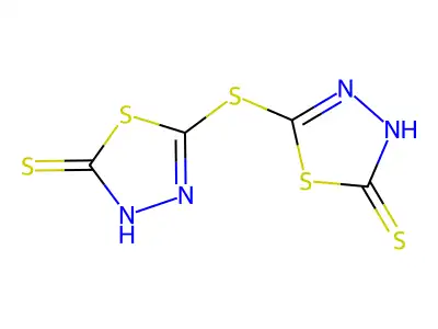 5,5'-Thiobis[1,3,4-thiadiazole-2(3H)-thione] structure