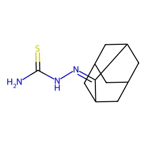 (2-Adamantylideneamino)thiourea structure