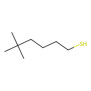 5,5-Dimethylhexane-1-thiol structure