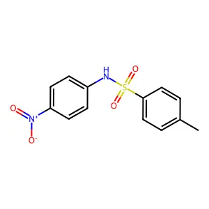 4-甲基-N-(4-硝基苯基)苯磺酰胺 structure