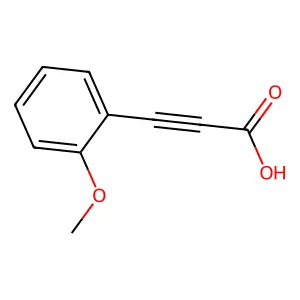3-(2-Methoxyphenyl)prop-2-ynoic acid structure