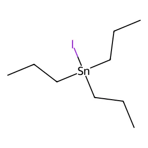 Stannane, iodotripropyl- structure