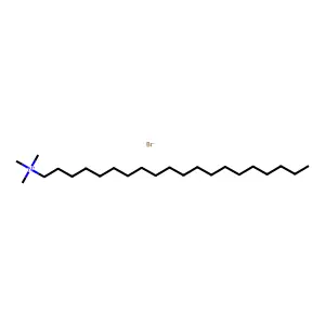 1-Eicosanaminium, N,N,N-trimethyl-, bromide (1:1) structure