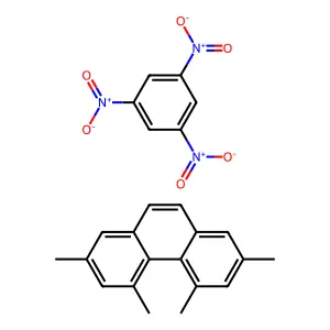 2,4,5,7-Tetramethylphenanthrene;1,3,5-trinitrobenzene structure