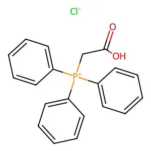 Triphenylcarboxymethylphosphonium chloride structure