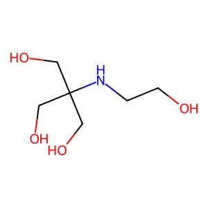 2-[(2-Hydroxyethyl)amino]-2-(hydroxymethyl)-1,3-propanediol structure