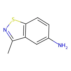5-Amino-3-methyl-1,2-benzisothiazole structure