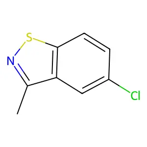 5-Chloro-3-methyl-1,2-benzothiazole structure