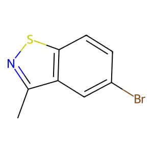 5-Bromo-3-methyl-1,2-benzisothiazole structure