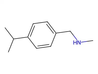 1-(4-Isopropylphenyl)-N-methylmethanamine structure