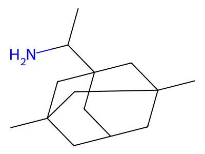 1-(3,5-Dimethyladamantan-1-yl)ethan-1-amine structure