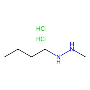 1-Butyl-2-methylhydrazine dihydrochloride structure