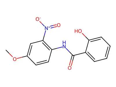 2-hydroxy-N-(4-methoxy-2-nitrophenyl)benzamide structure